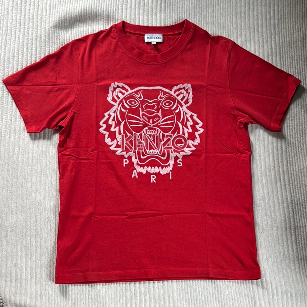 Kenzo Red Tiger Graphic Tee